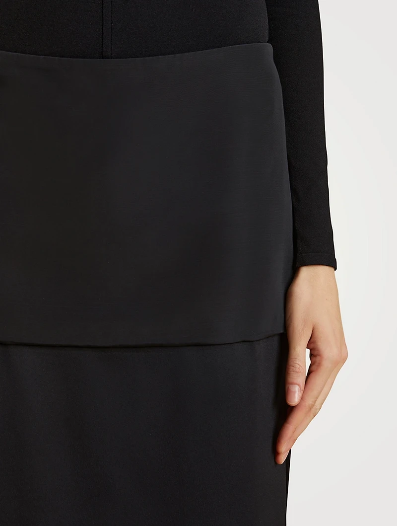 The Saxon Layered Maxi Skirt