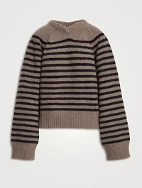 The Nalani Striped Cashmere Sweater