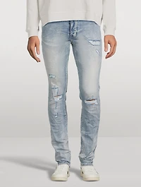 Chitch Thrashed Tapered Slim-Fit Jeans