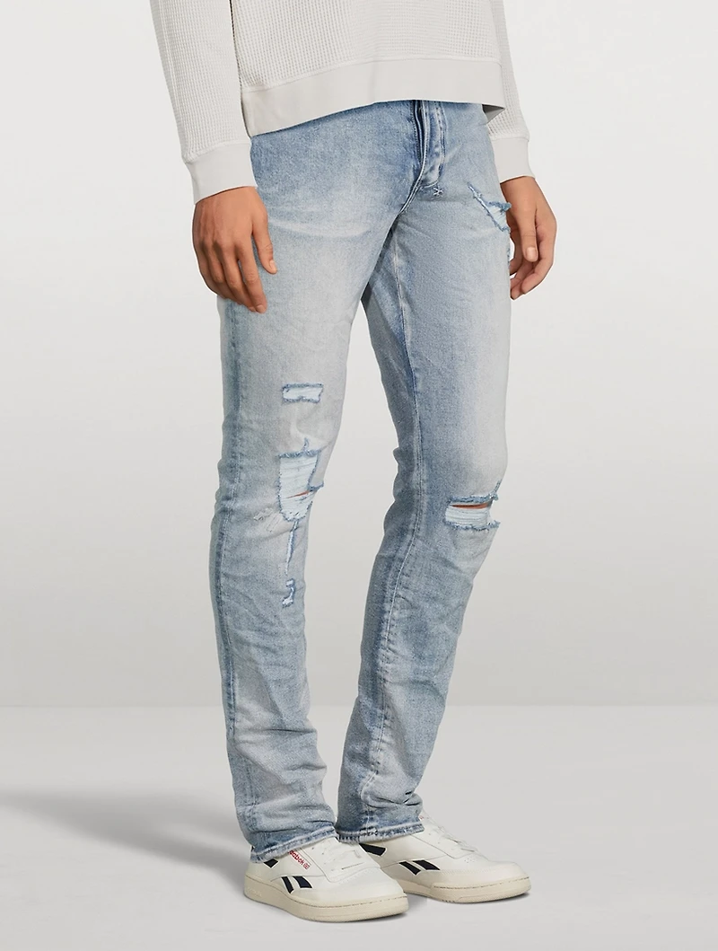 Chitch Thrashed Tapered Slim-Fit Jeans
