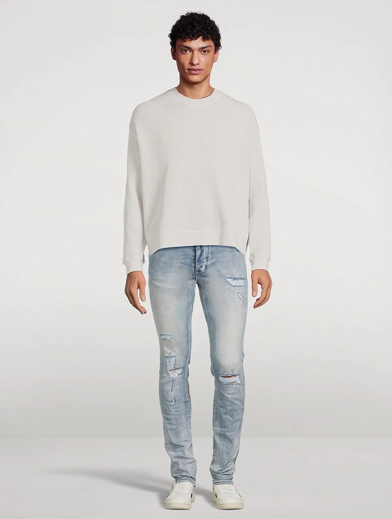 Chitch Thrashed Tapered Slim-Fit Jeans