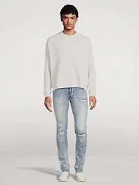 Chitch Thrashed Tapered Slim-Fit Jeans