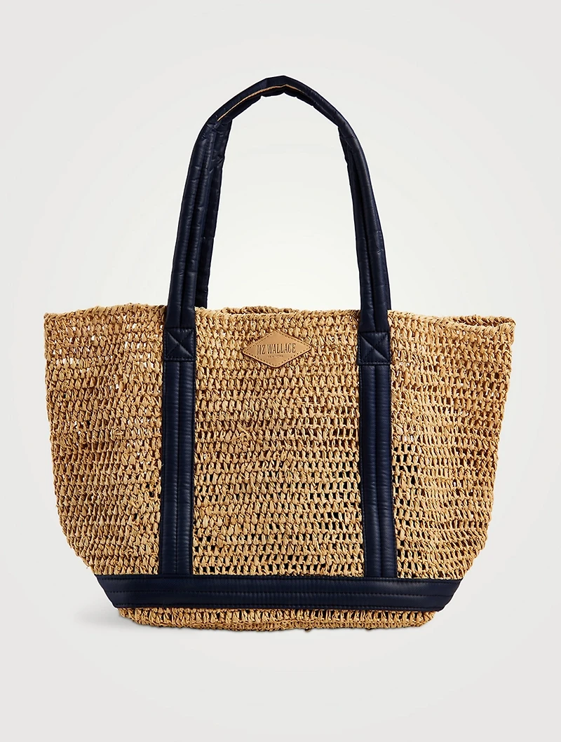 Medium Raffia Tote Bag