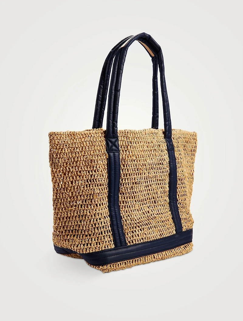 Medium Raffia Tote Bag