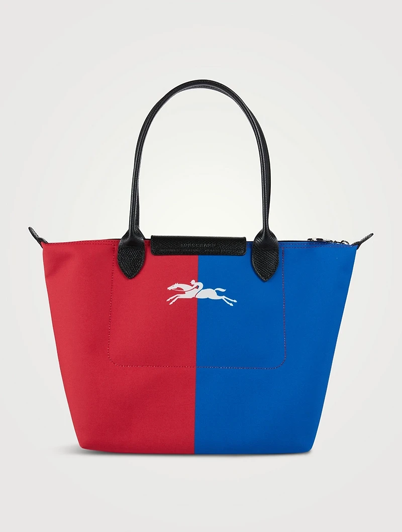 Longchamp x Robert Indiana Medium Le Pliage Shoulder Bag