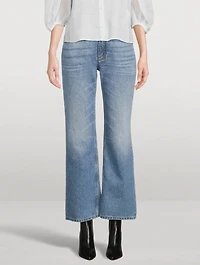 Cropped Bootcut Jeans