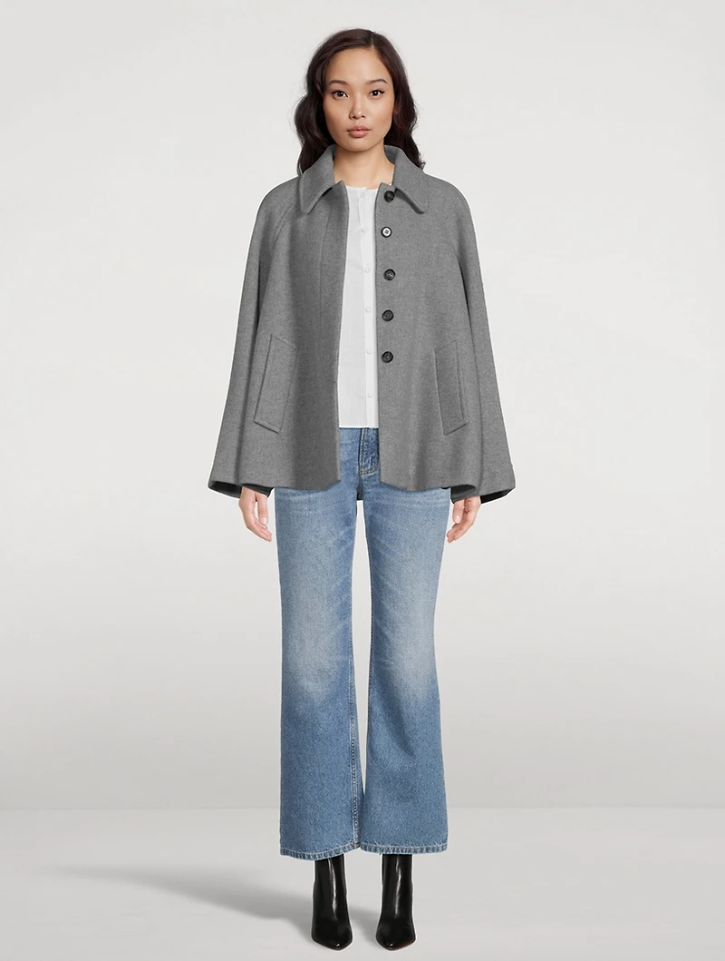 Cropped Bootcut Jeans