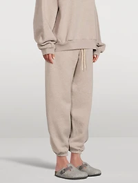 Cotton-Blend Logo Sweatpants