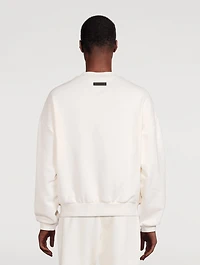 Cotton-Blend Crewneck Sweatshirt