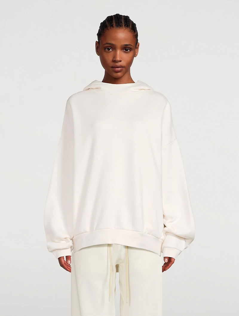 Cotton-Blend Cotton Hoodie