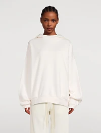 Cotton-Blend Cotton Hoodie