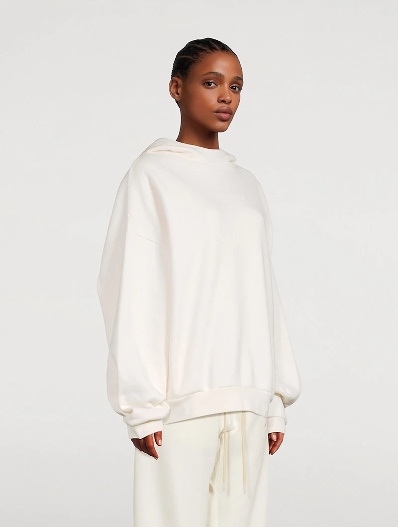 Cotton-Blend Cotton Hoodie