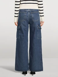 Minka Wide-Leg Cargo Jeans
