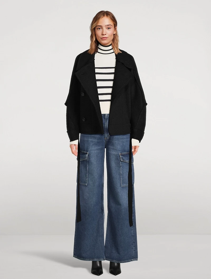 Minka Wide-Leg Cargo Jeans
