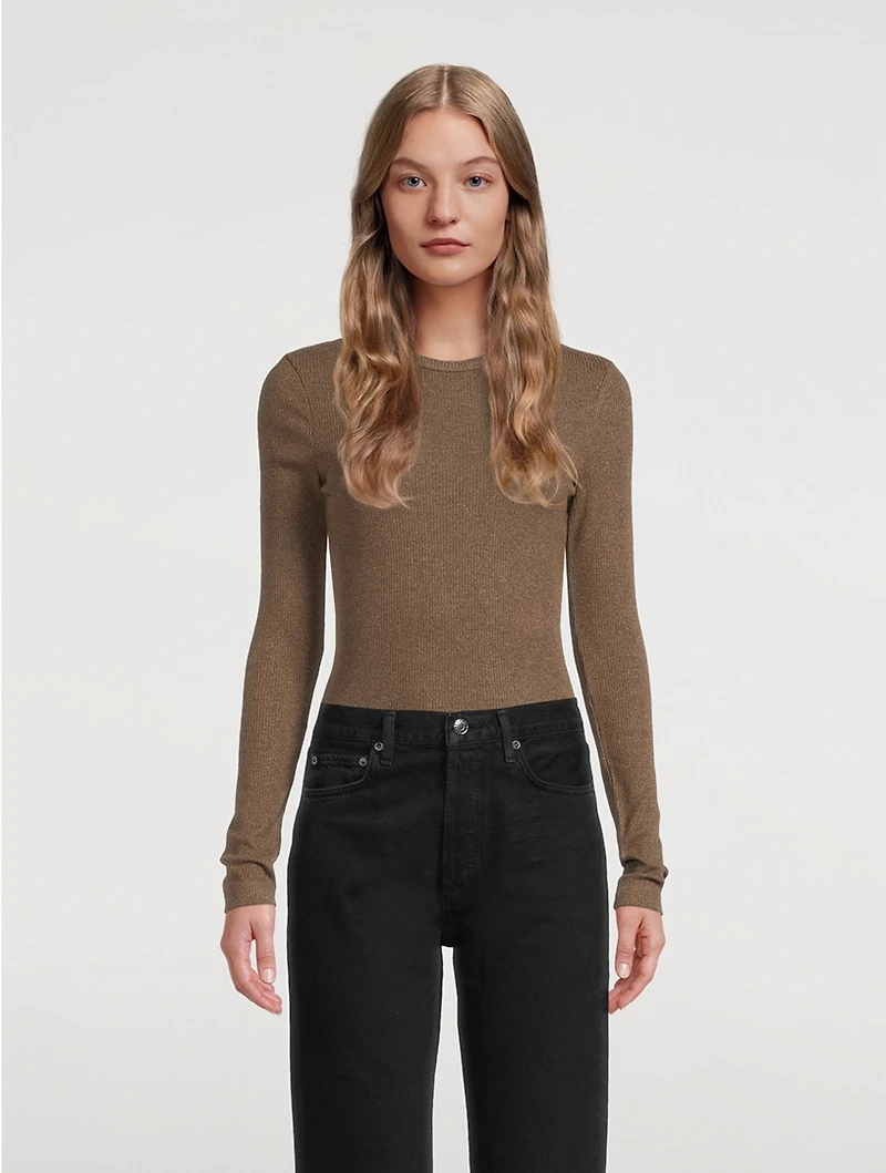 Delphi Slim Long-Sleeve Top