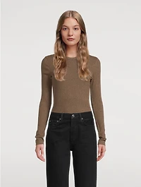 Delphi Slim Long-Sleeve Top