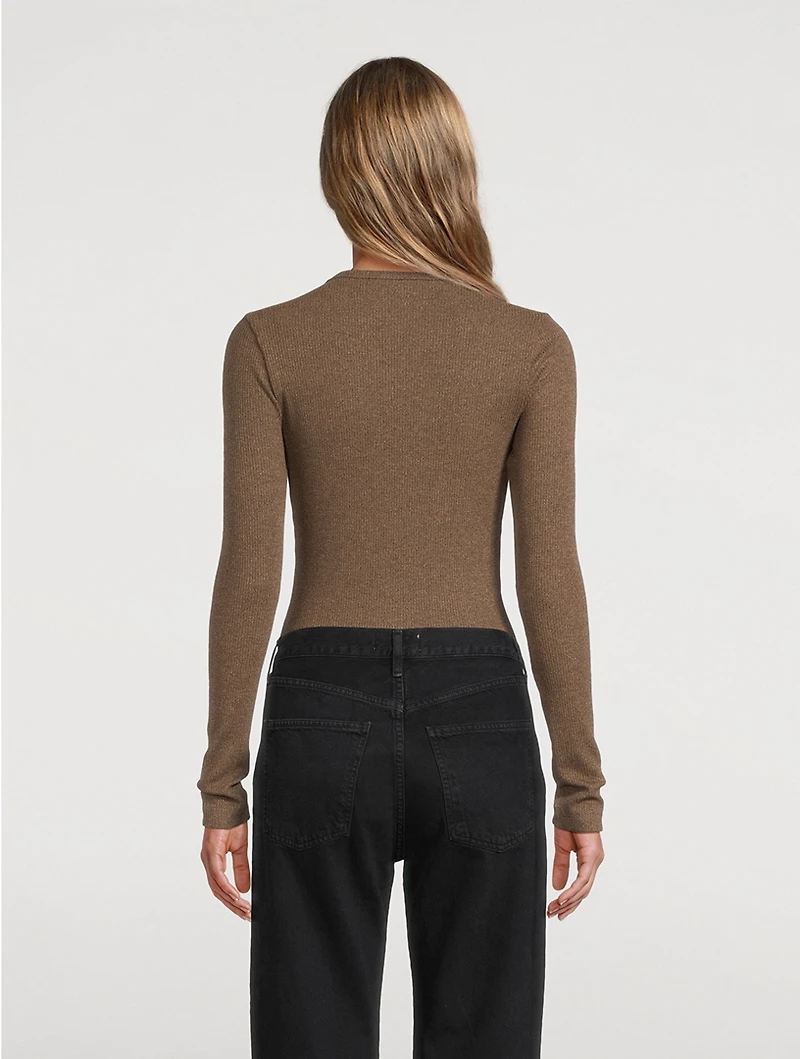 Delphi Slim Long-Sleeve Top