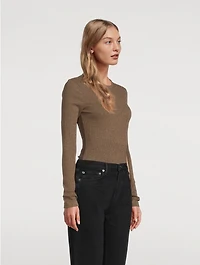 Delphi Slim Long-Sleeve Top