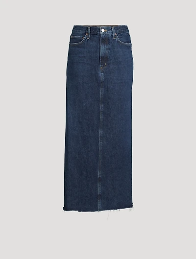 Hilla Denim Maxi Skirt