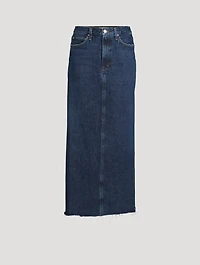 Hilla Denim Maxi Skirt
