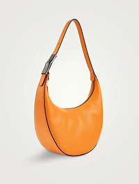 Medium Roseau Leather Shoulder Bag