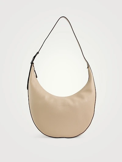 Large Roseau Leather Shoulder Bag
