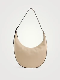Large Roseau Leather Shoulder Bag