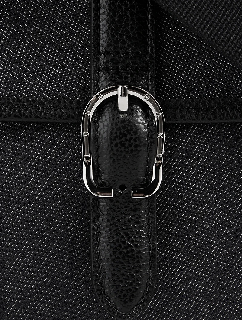 Small Le Foulonné Canvas Crossbody Bag