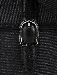 Small Le Foulonné Canvas Crossbody Bag