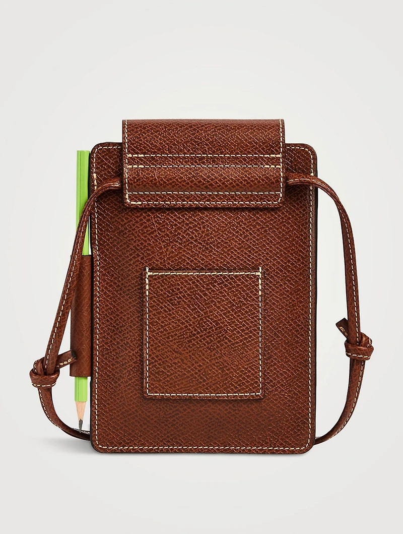 XS Épure Leather Crossbody Bag