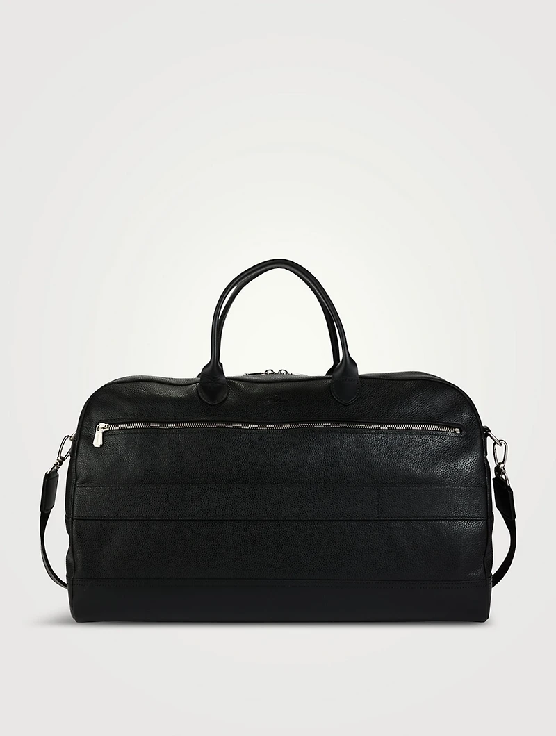 Medium Le Foulonné Leather Travel Bag