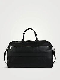 Medium Le Foulonné Leather Travel Bag