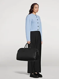 Medium Le Foulonné Leather Travel Bag