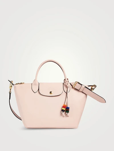 Small Le Pliage Xtra Leather Top Handle Bag