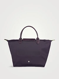 Medium Le Pliage Green Top Handle Bag