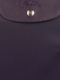 Medium Le Pliage Green Top Handle Bag
