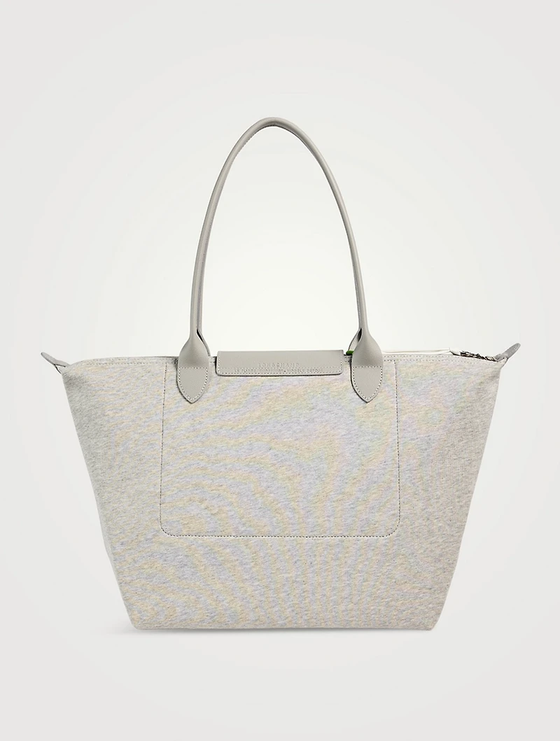Large Le Pliage Collection Jersey Shoulder Bag