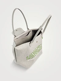 Large Le Pliage Collection Jersey Shoulder Bag
