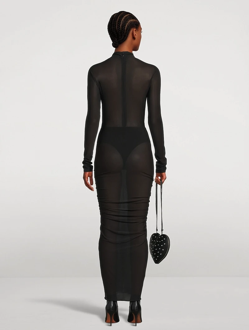 Draped Jersey Dress