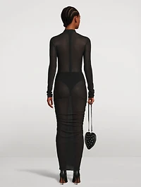 Draped Jersey Dress