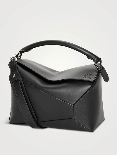 Medium Puzzle Edge Leather Bag