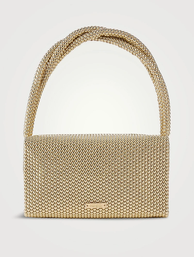 Mini Sienna Beaded Shoulder Bag