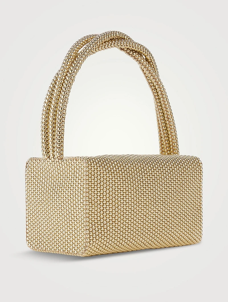 Mini Sienna Beaded Shoulder Bag