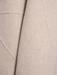 Puzzle Fold Wool And Cashmere Jacket