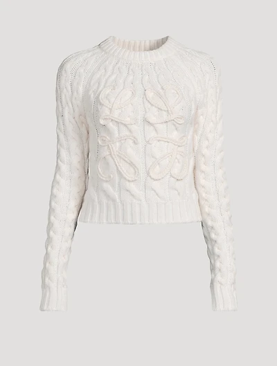 Anagram Shrunken Sweater