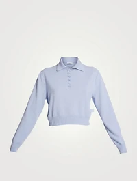 Cashmere Polo Sweater