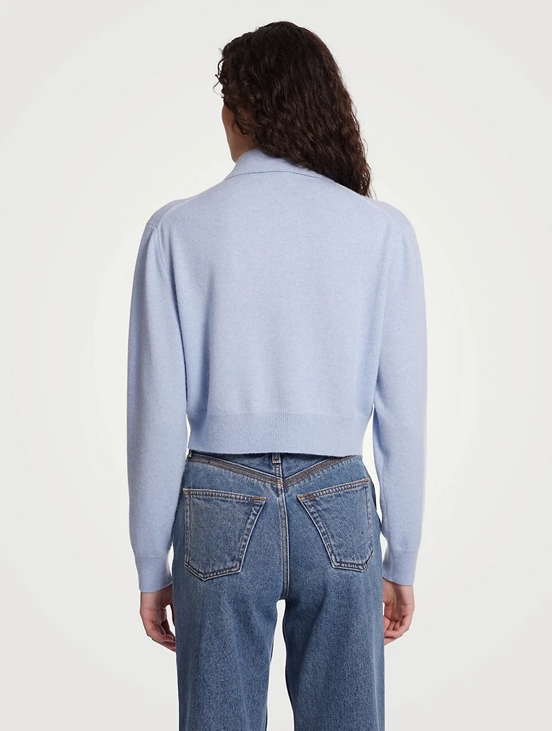 Cashmere Polo Sweater