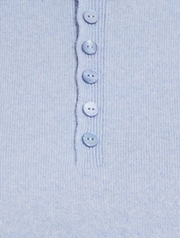 Cashmere Polo Sweater