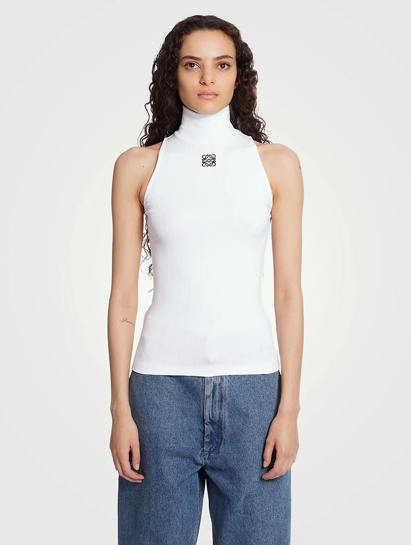 Anagram Mockneck Tank Top