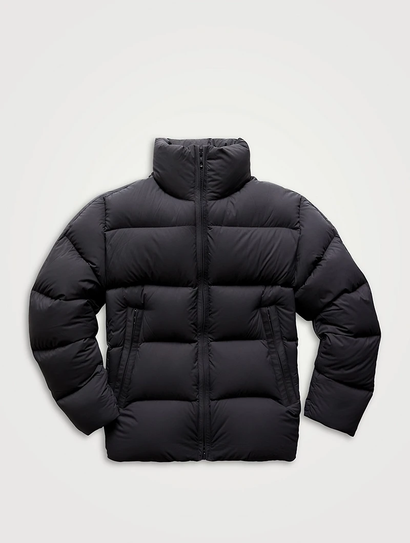 Matte Ripstop Down Puffer Jacket